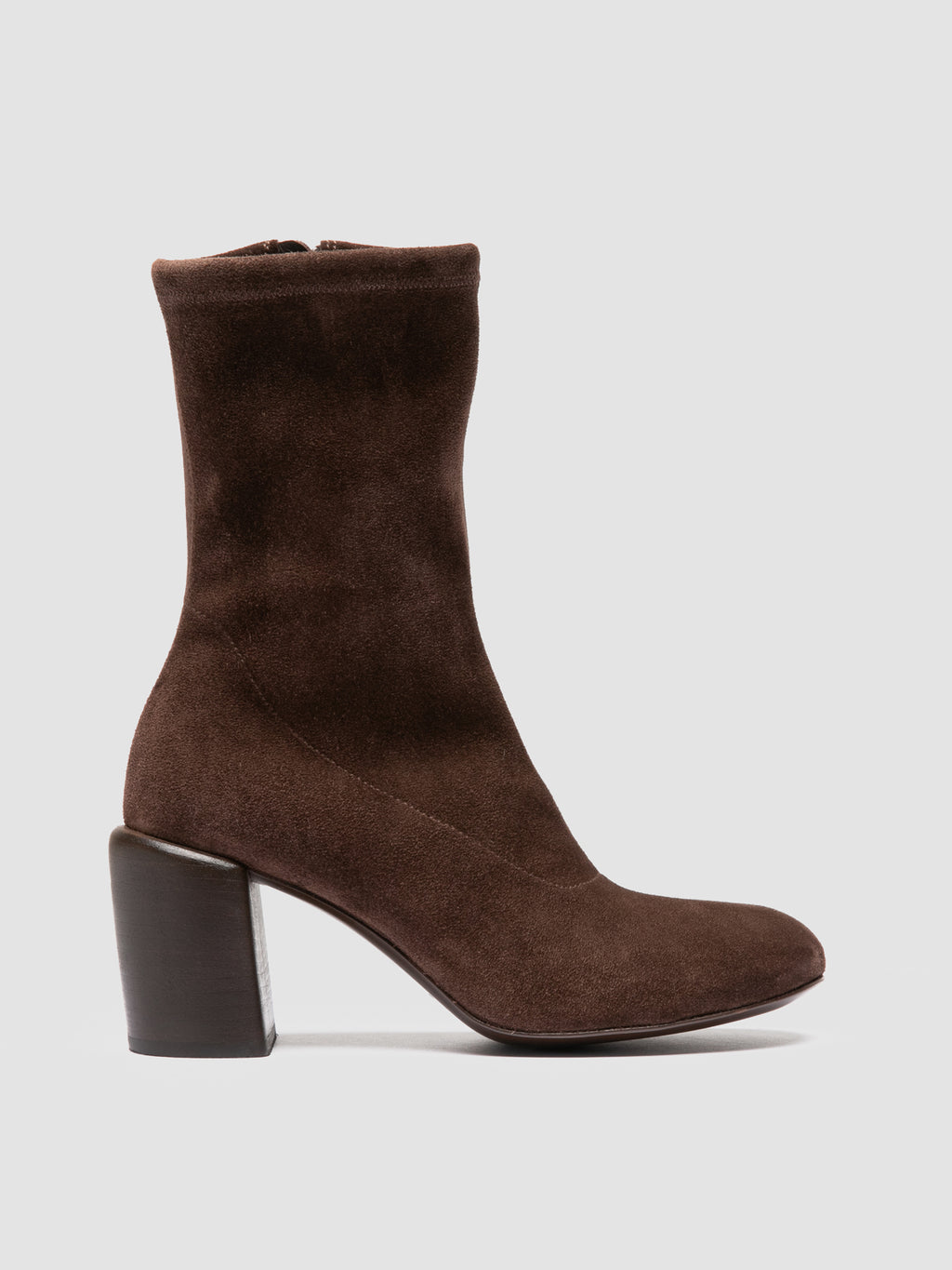 FELICIA 011 - Brown Suede Zipped Boots Officine Creative - 1