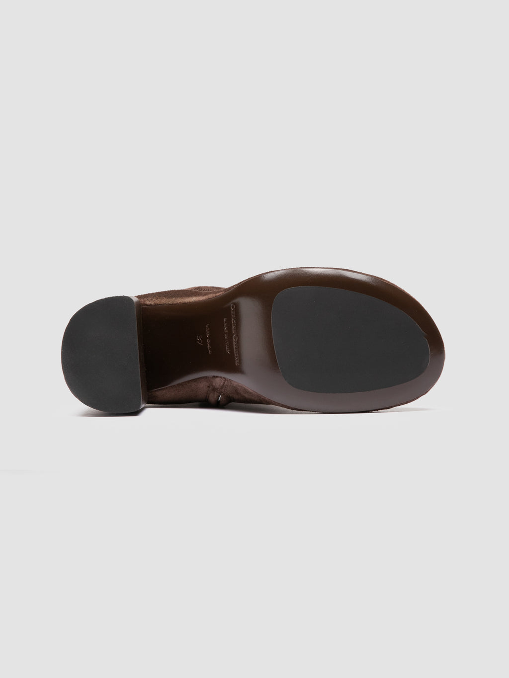 FELICIA 011 - Brown Suede Zipped Boots Officine Creative - 5
