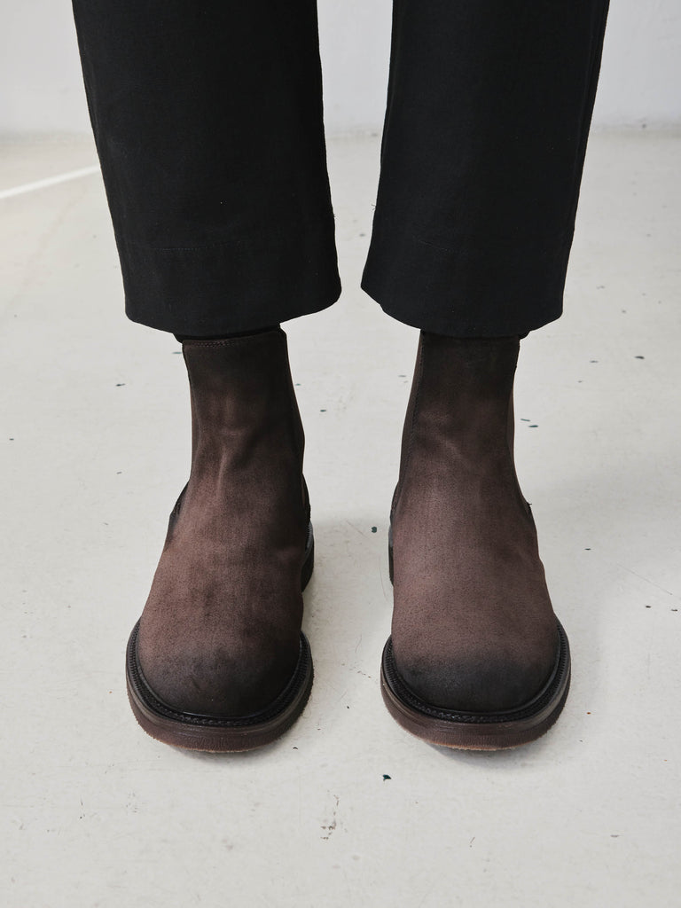 HOPKINS FLEXI 204 - Brown Suede Pull On Boots Officine Creative - 7