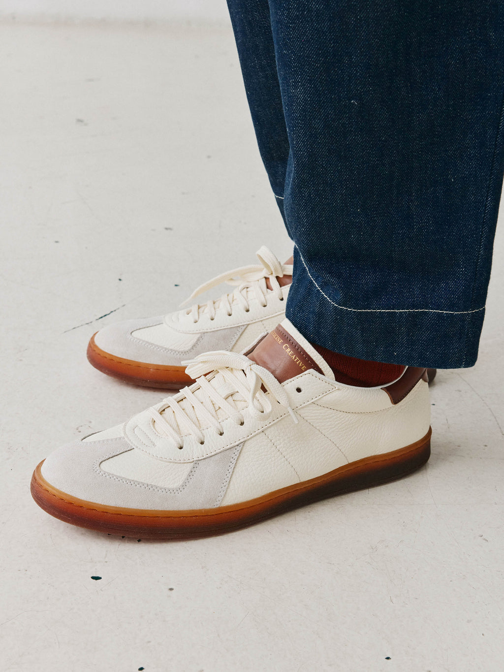 MILITIA 001 - White Leather Sneakers Officine Creative - 8