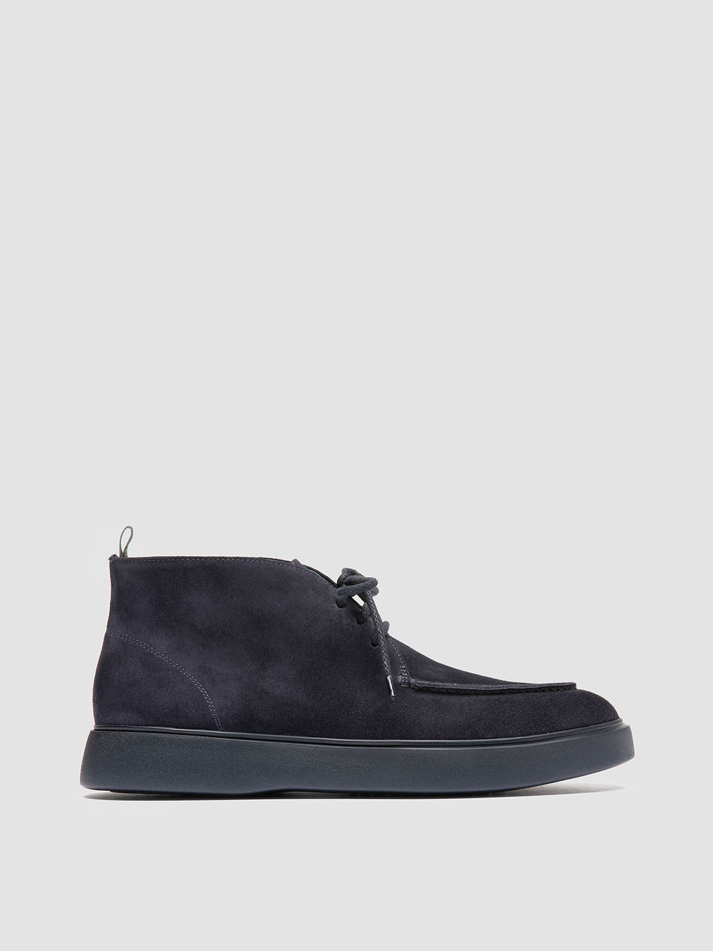 FRAME 002 - Stivali Chukka in Pelle Scamosciata Blu - image 1,side view