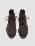 FRAME 004 - Brown Suede Lace-up Boots