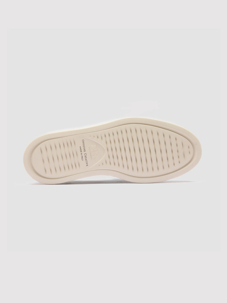 FRAME 106 - Ivory Suede Derby Shoes