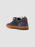 GINNASIO 001 - Blue Suede Sneakers - thumb image 4,side view