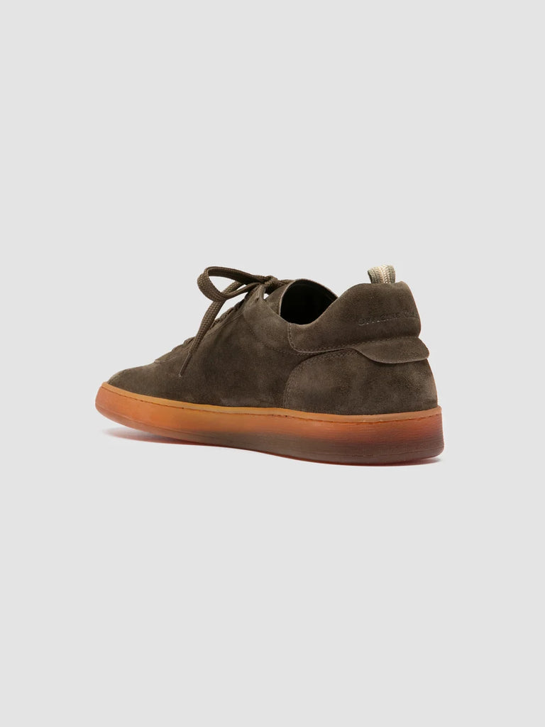 GINNASIO 001 - Green Suede Sneakers