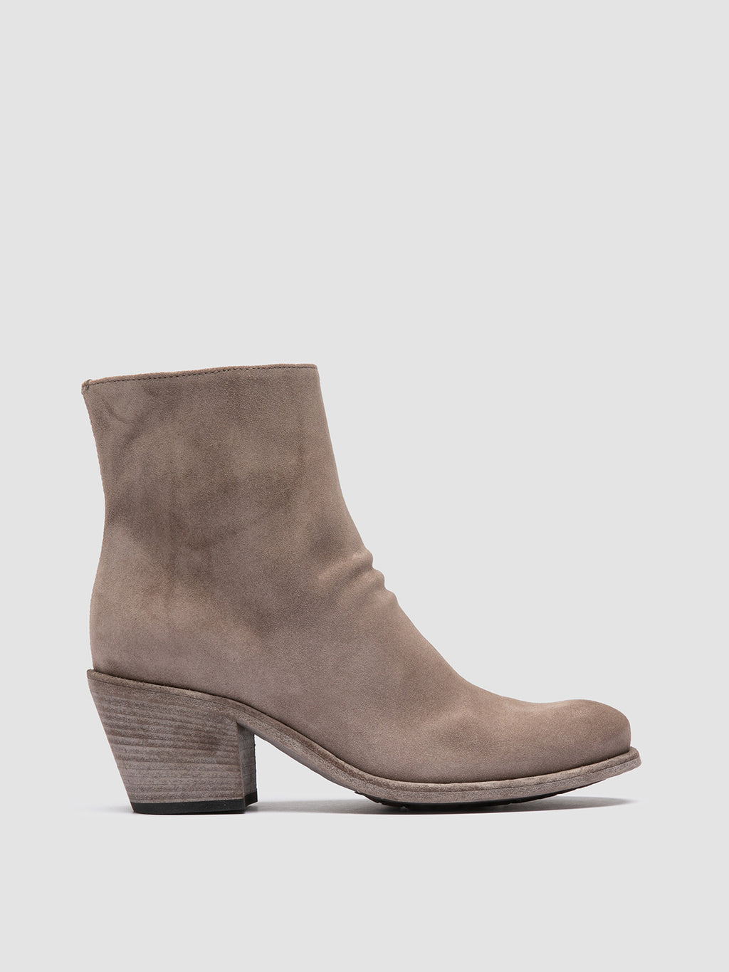 GODEAU 001 - Taupe Suede Zipped Boots Women Officine Creative - 1