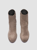 GODEAU 001 - Taupe Suede Zipped Boots Women Officine Creative - 2