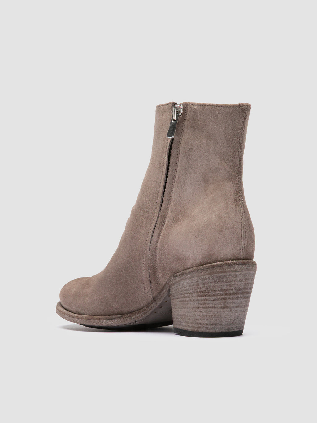 GODEAU 001 - Taupe Suede Zipped Boots Women Officine Creative - 4