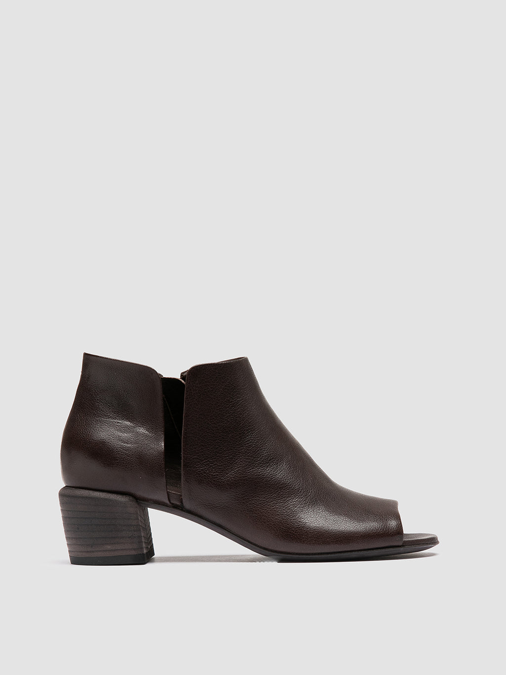 HADRY 005 - Brown Leather Zipped Boots