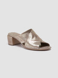 HADRY 007 - Taupe Leather Slide Sandals Women Officine Creative - 3