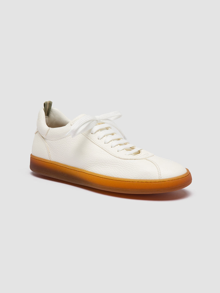 HALO 001 - White Leather Sneakers