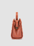 HELEN 025 - Salmon Pink Leather Hand Bag