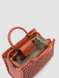 HELEN 025 - Salmon Pink Leather Hand Bag