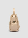 HELEN 025 Massive - Ivory Woven Leather Hand Bag