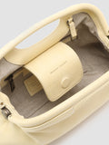 HELEN 02 - Beige Leather Clutch Bag