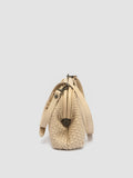 HELEN 08 - Ivory Leather Clutch Bag