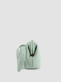 HELEN 10 Mignon - Green Leather Clutch Bag