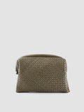 HELEN 11 Mignon - Green Leather Clutch Bag