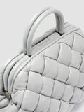 HELEN 13 Massive - Grey Leather Handle Bag