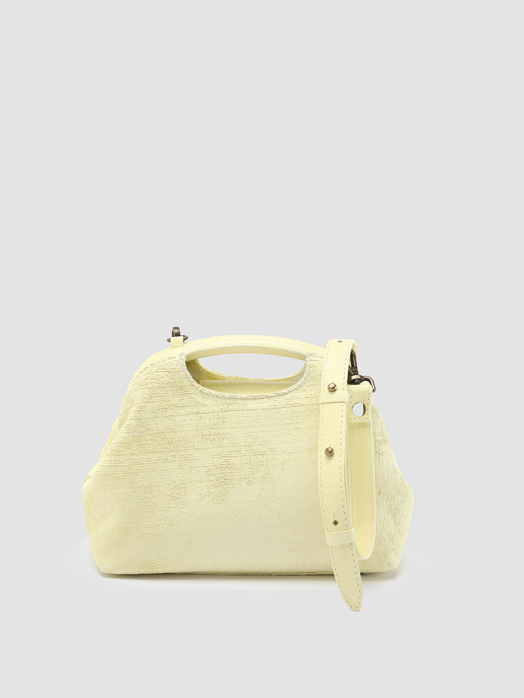 HELEN 15 - Ivory Leather Clutch Bag