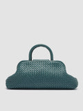 HELEN 21 - Green Leather Handle Bag