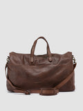 HELMET 043 - Brown Leather Weekend Bag