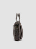 HELMET 046 - Grey Leather Briefcase - thumb image 3,side view
