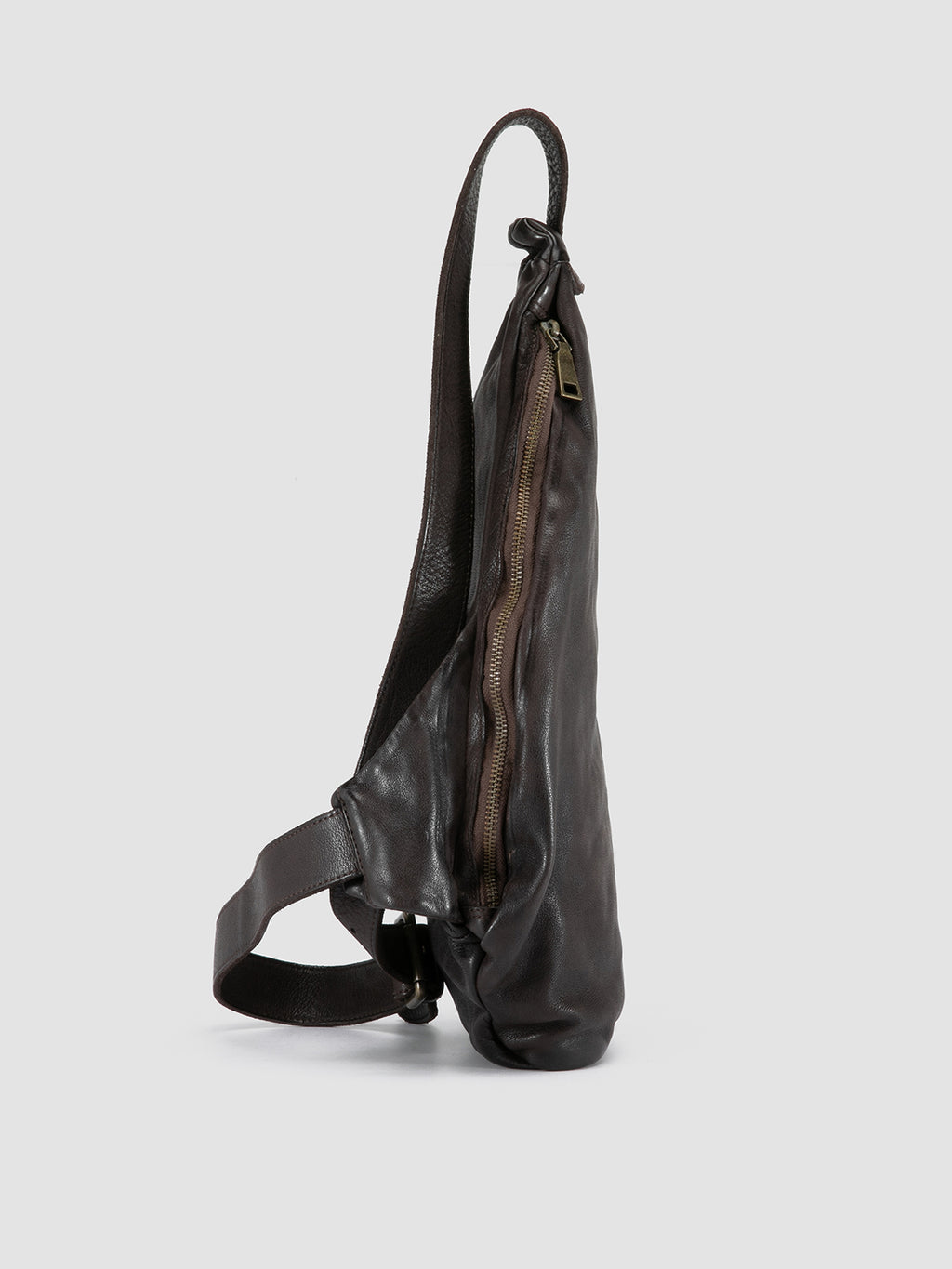 HELMET 30 - Brown Leather Waistpack