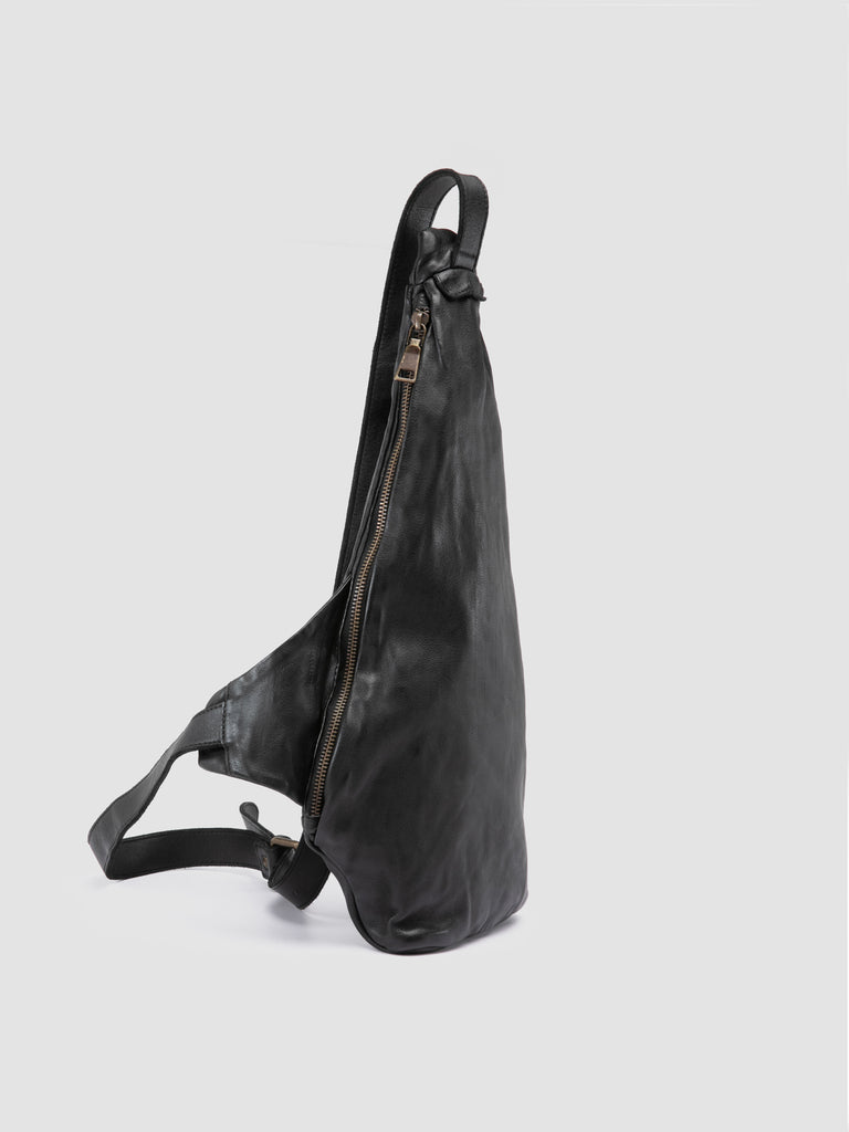 HELMET 30 - Black Leather Waistpack