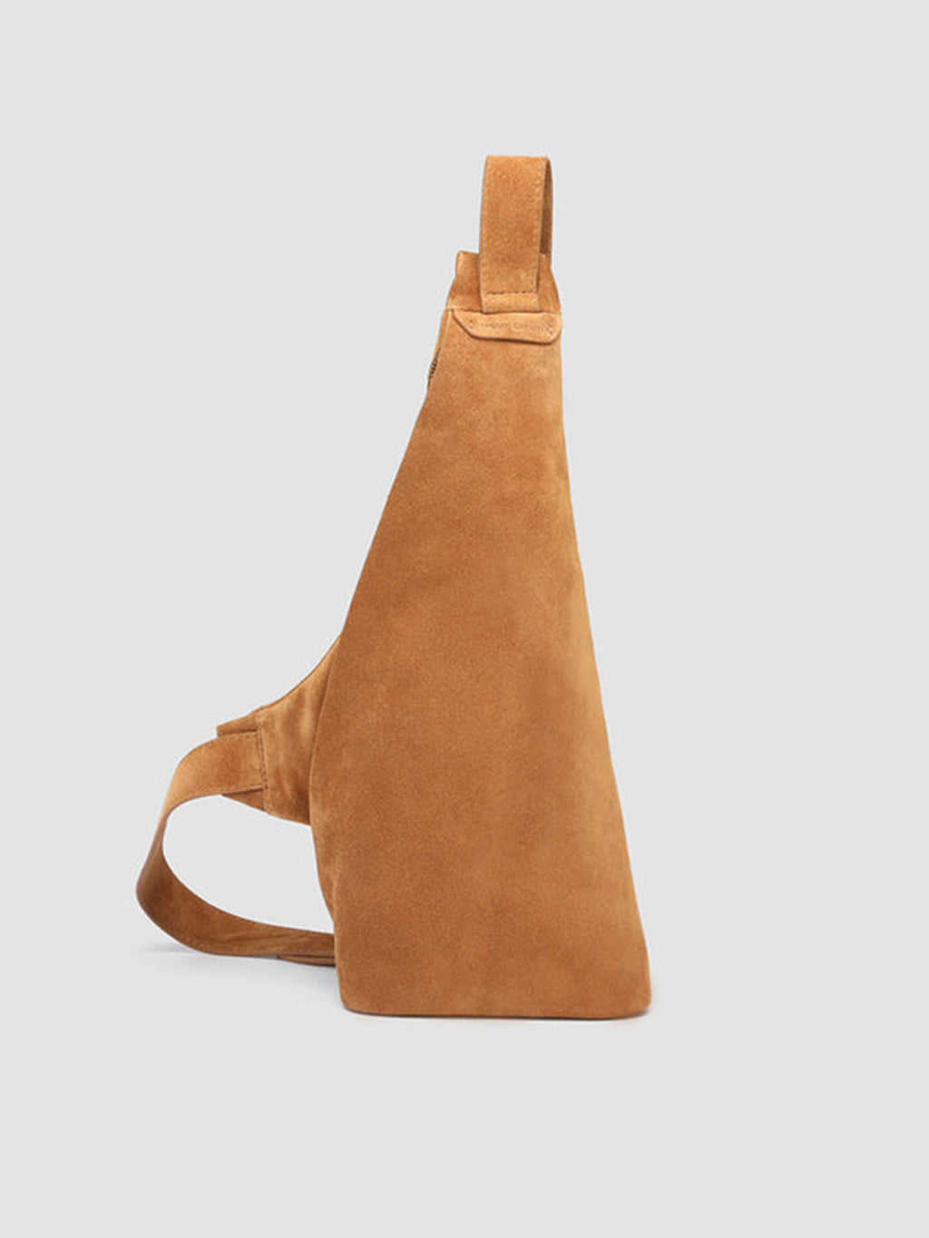 HELMET 35 - Brown Suede Backpack