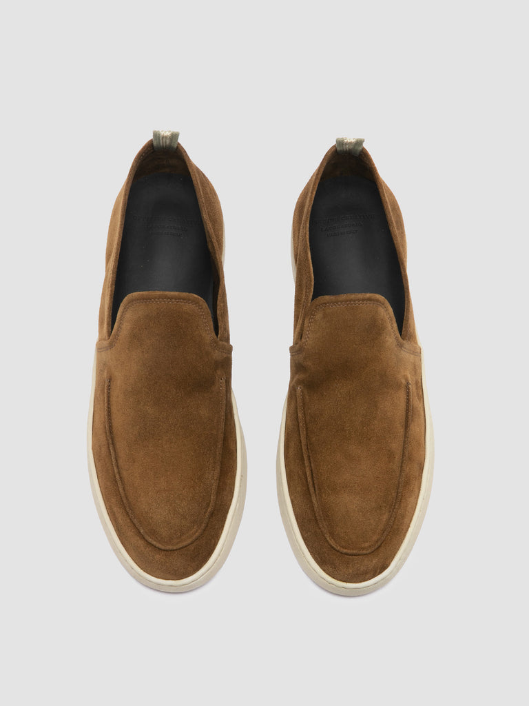 HERBIE 006 - Brown Suede Loafers