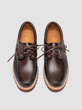 HERITAGE FLEXI 001 - Brown Leather Boat Shoes