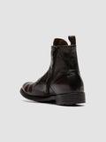 HIVE 051 - Brown Leather Zipped Boots