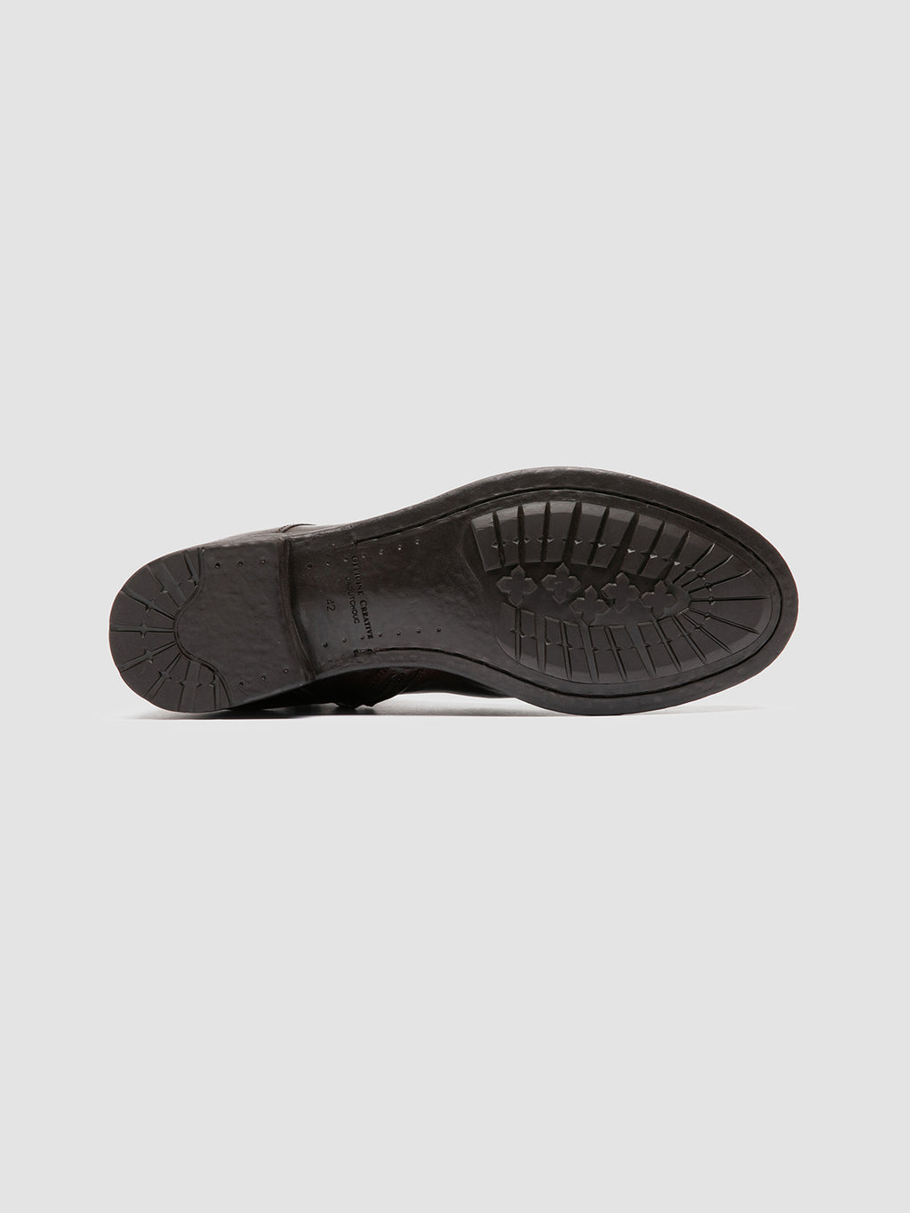 HIVE 051 - Brown Leather Zipped Boots