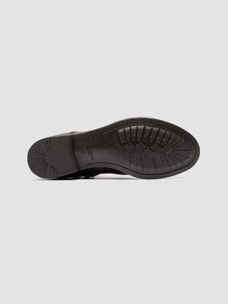 HIVE 051 - Brown Leather Zipped Boots