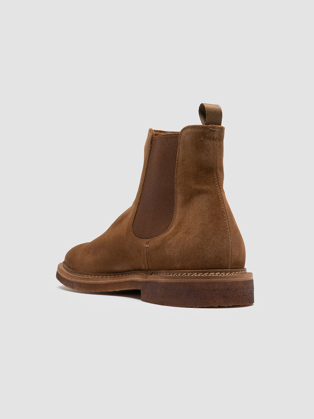 HOPKINS CREPE 121 - Brown Suede Chelsea Boots