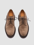 HOPKINS FLEXI 201 - Taupe Suede Derby Shoes Men Officine Creative - 2