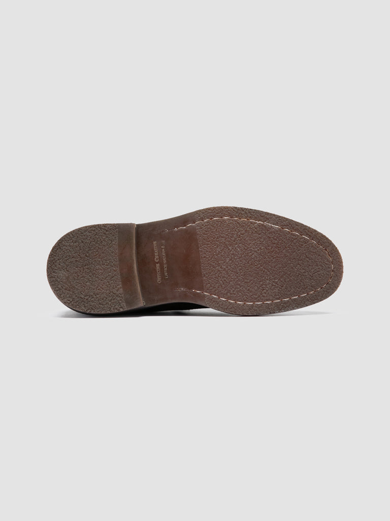 HOPKINS FLEXI 203 - Brown Suede Lace-up Boots