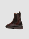 HOPKINS FLEXI 204 - Brown Leather Chelsea Boots - thumb image 4,side view