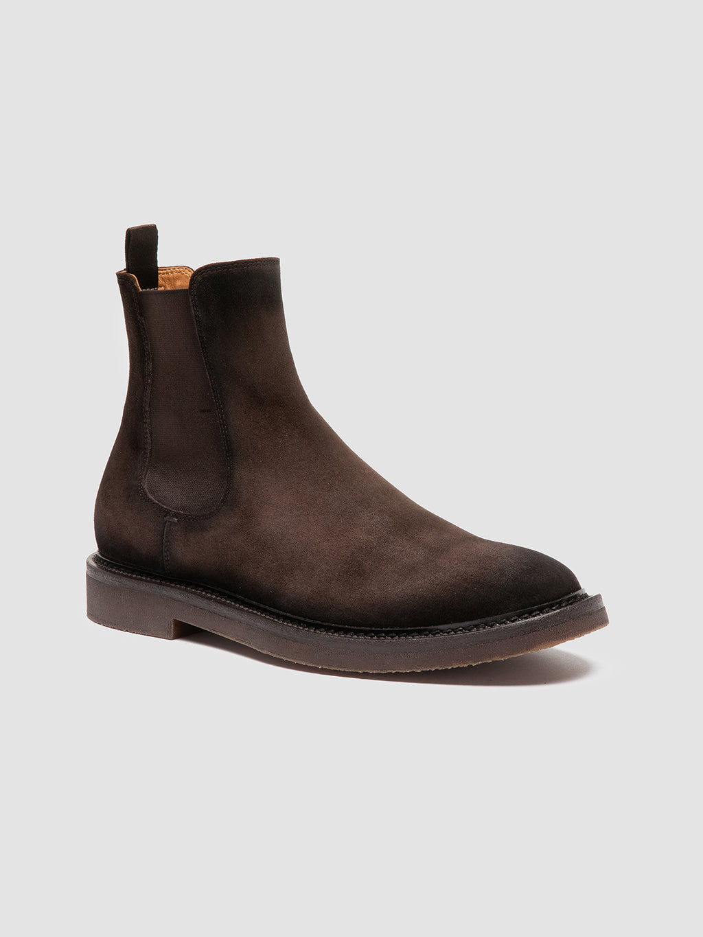 HOPKINS FLEXI 204 - Brown Suede Pull On Boots