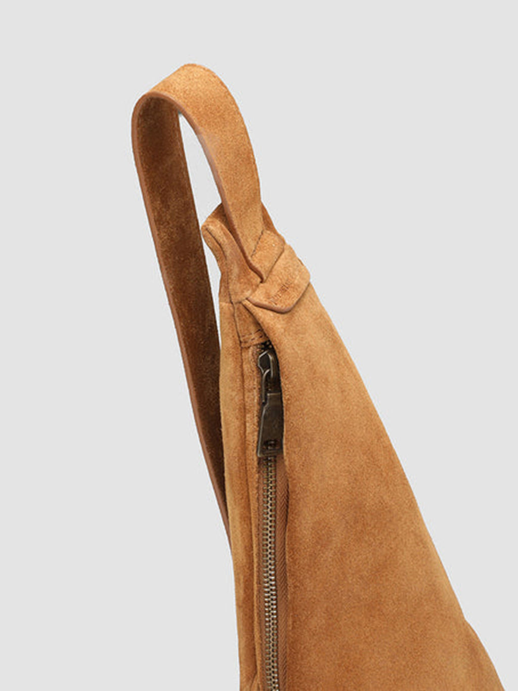 HELMET 35 - Brown Suede Backpack