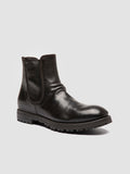 ISSEY RUBBER 008 - Brown Leather Zipped Boots