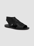 ITACA 033 - Black Leather Sandals