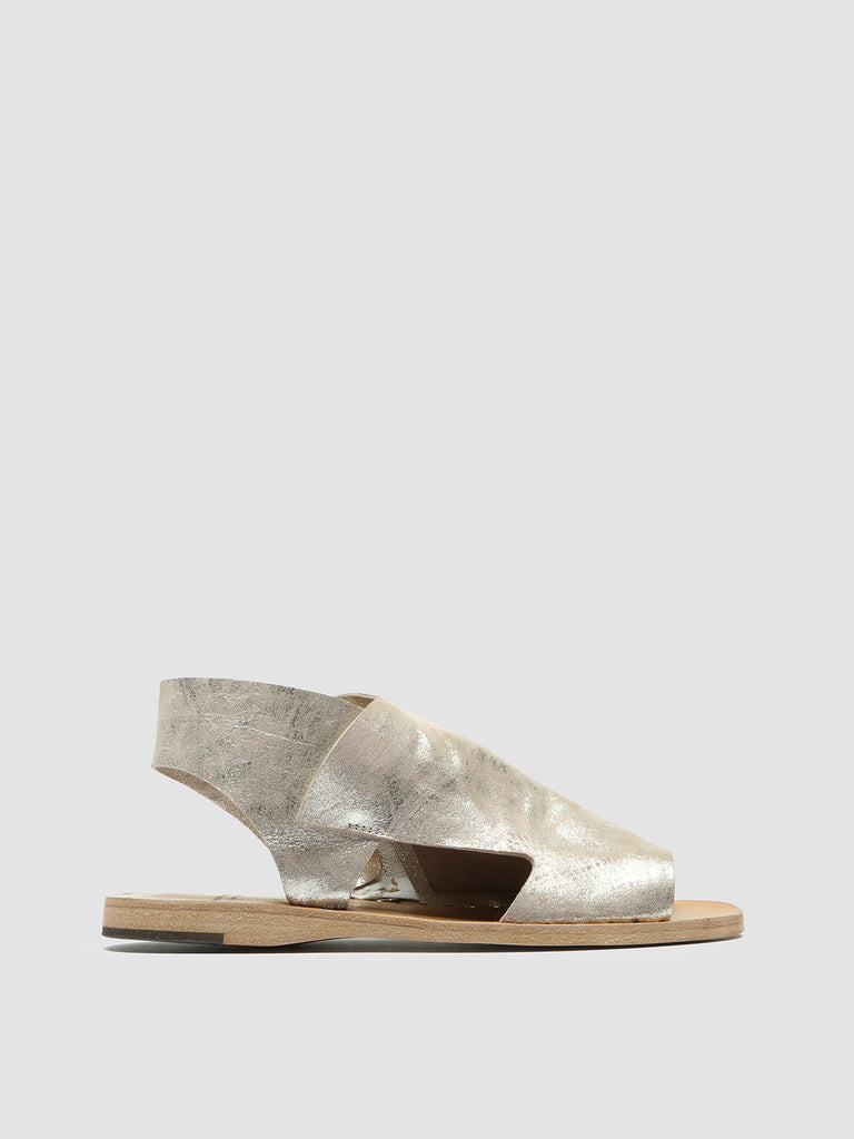 ITACA 033 - Silver Leather Sandals