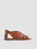 ITACA 048 - Brown Leather Fisherman Sandals