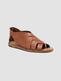 ITACA 048 - Brown Leather Fisherman Sandals