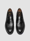 IVIES 001 - Black Leather Penny Loafers