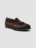 IVIES 002 - Brown Suede Tassel Loafers - thumb image 3,side view