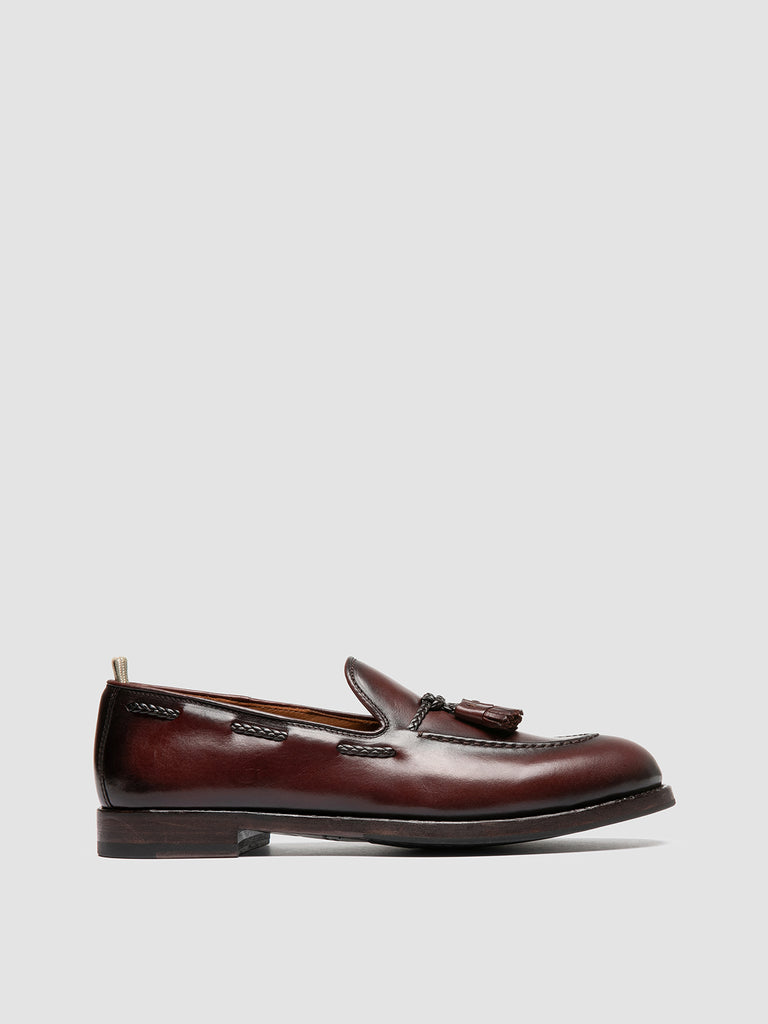 IVIES 002 - Brown Leather Tassel Loafers