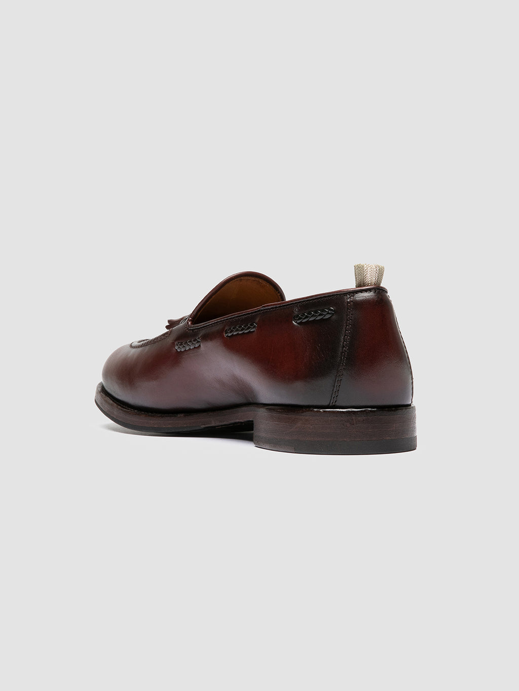 IVIES 002 - Brown Leather Tassel Loafers